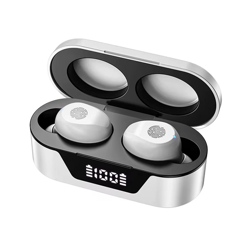 Wireless Headphones Touch Control Power Digit-Display Earphone Bluetooth Sport Waterproof Bluetooth Headphones with Mic