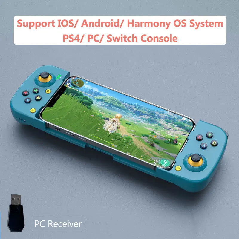 Mobile Game Controller BSP-D3 Gamepad for Android/Ios/Pc D3 Wireless Joystick for Mobile Phone Stretchable Gaming Controllers