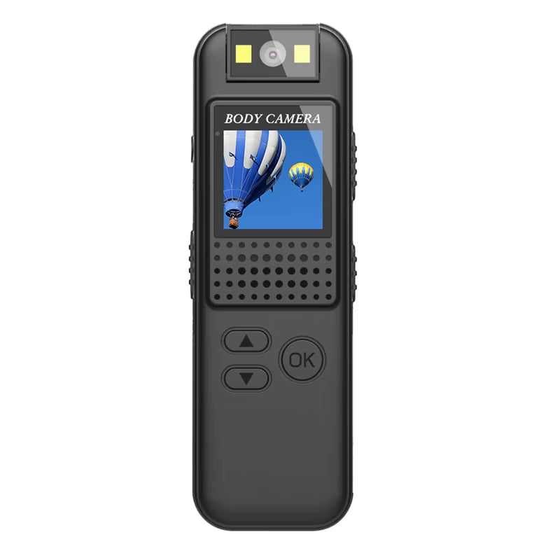 Mini Pocket Camera 1080P FHD Sports Action Camera Portable Small Body Camera Rotating Outdoor Bicycle Recorder Camcorder