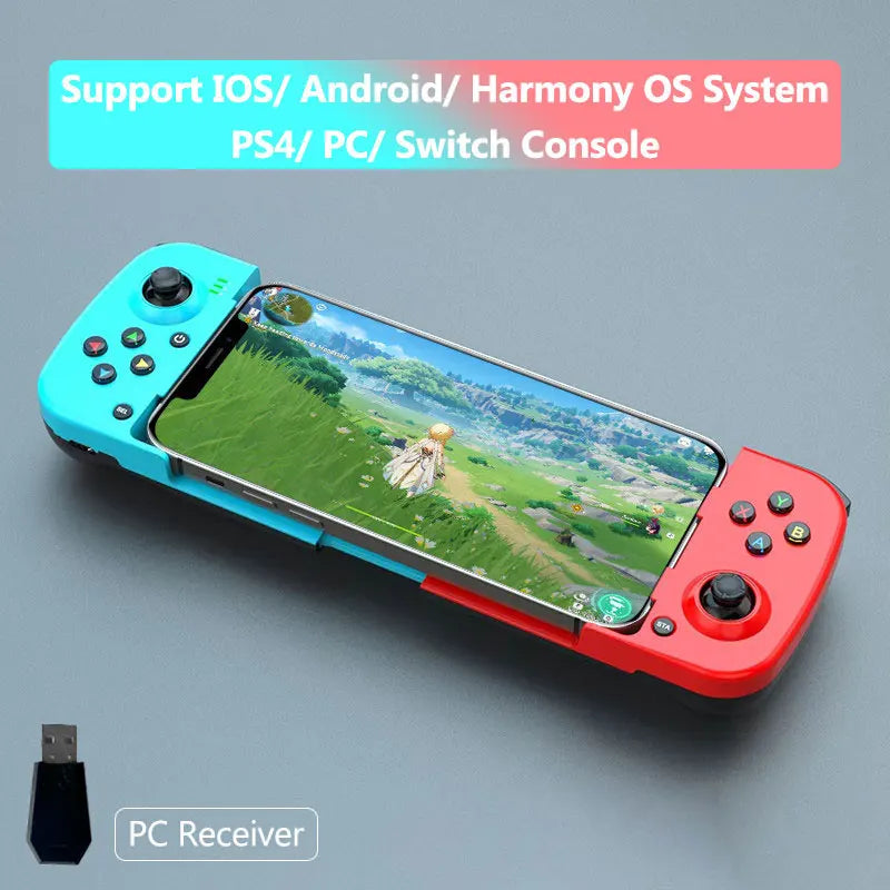 Mobile Game Controller BSP-D3 Gamepad for Android/Ios/Pc D3 Wireless Joystick for Mobile Phone Stretchable Gaming Controllers