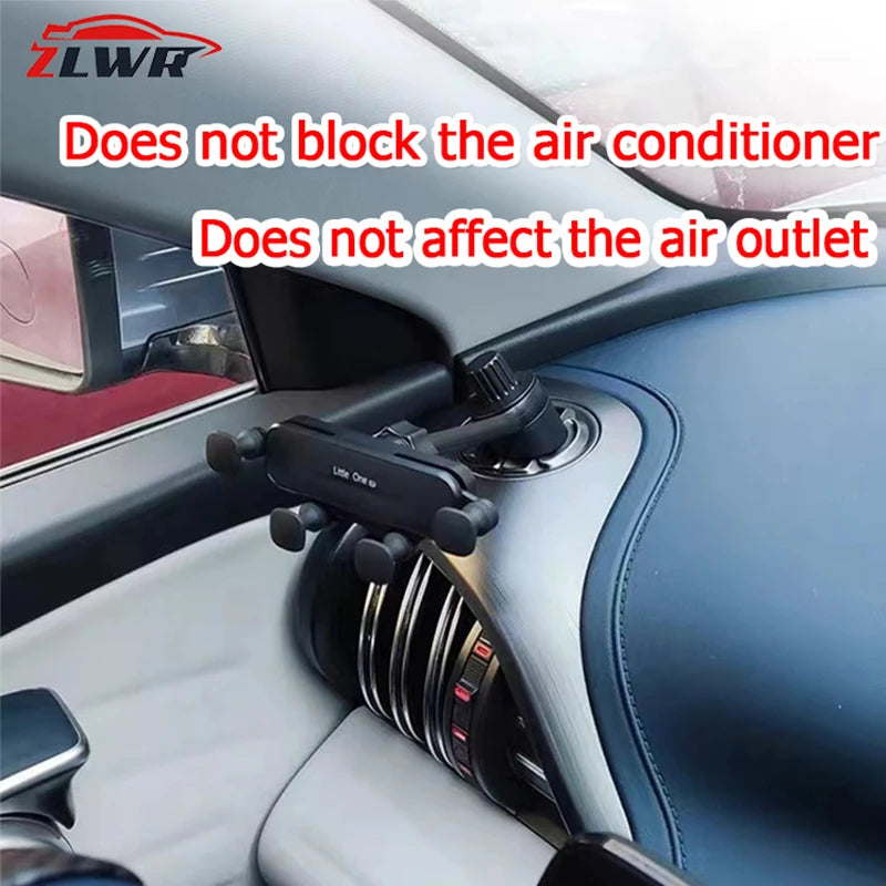 ZLWR BYD ATTO 3 Dedicated Mobile Phone Holdercar Air Outlet Mobile Phone Holder Air Vent Mobile Phone Mounting Bracket
